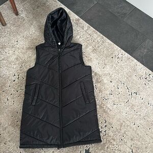 Z by Zella long hooded vest